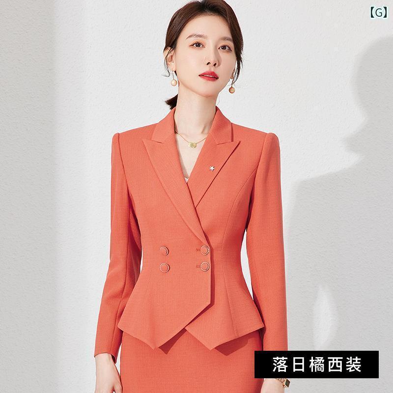 楽天市場】スーツ レディース おしゃれ 40代 ピンク セットアップ 服装