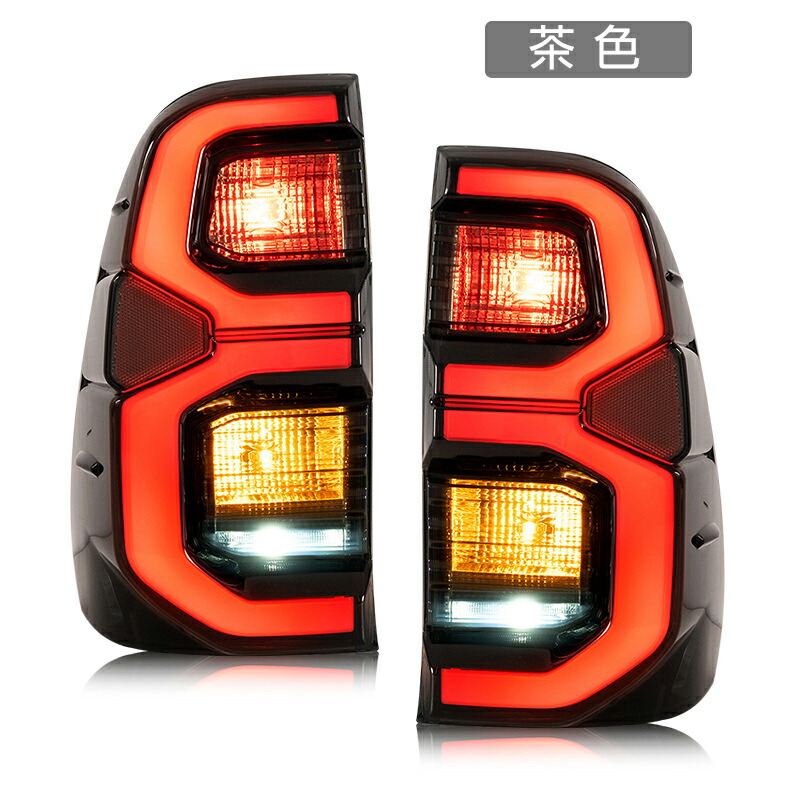 楽天市場】送料無料 LEDテールランプ ［トヨタ HILUX REVO レボ