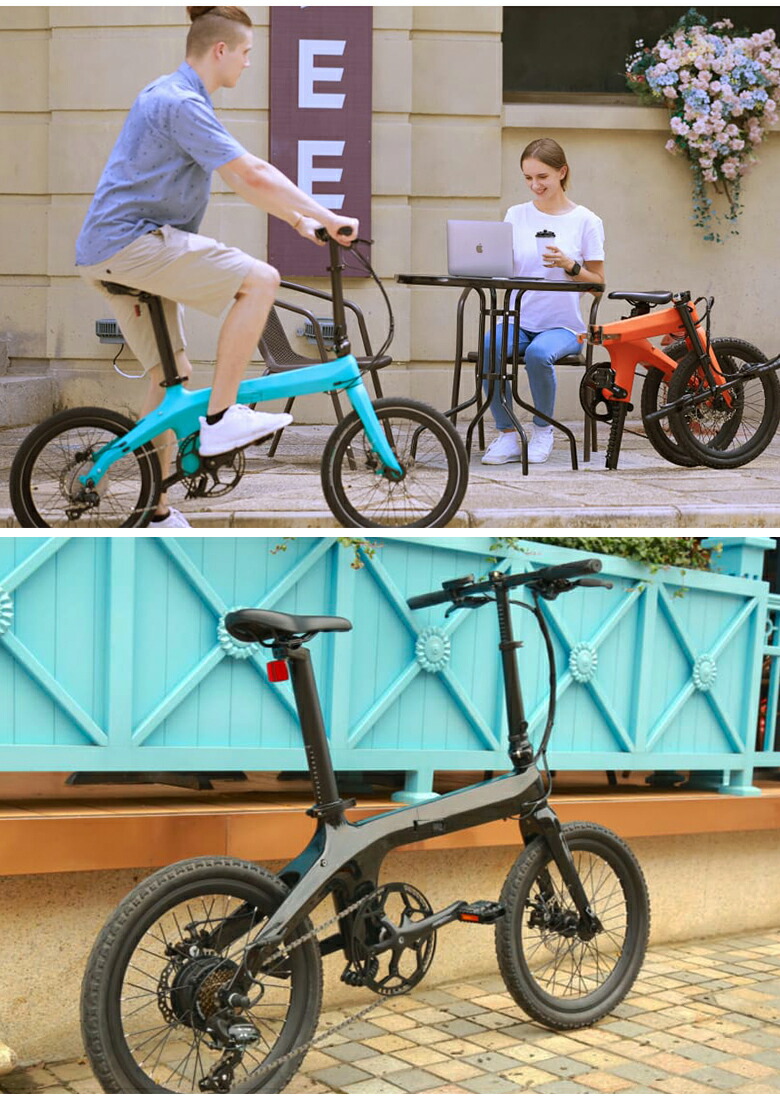 楽天市場】【最新】【数量限定！】折り畳み 電動自転車 VELMO Carbon-C