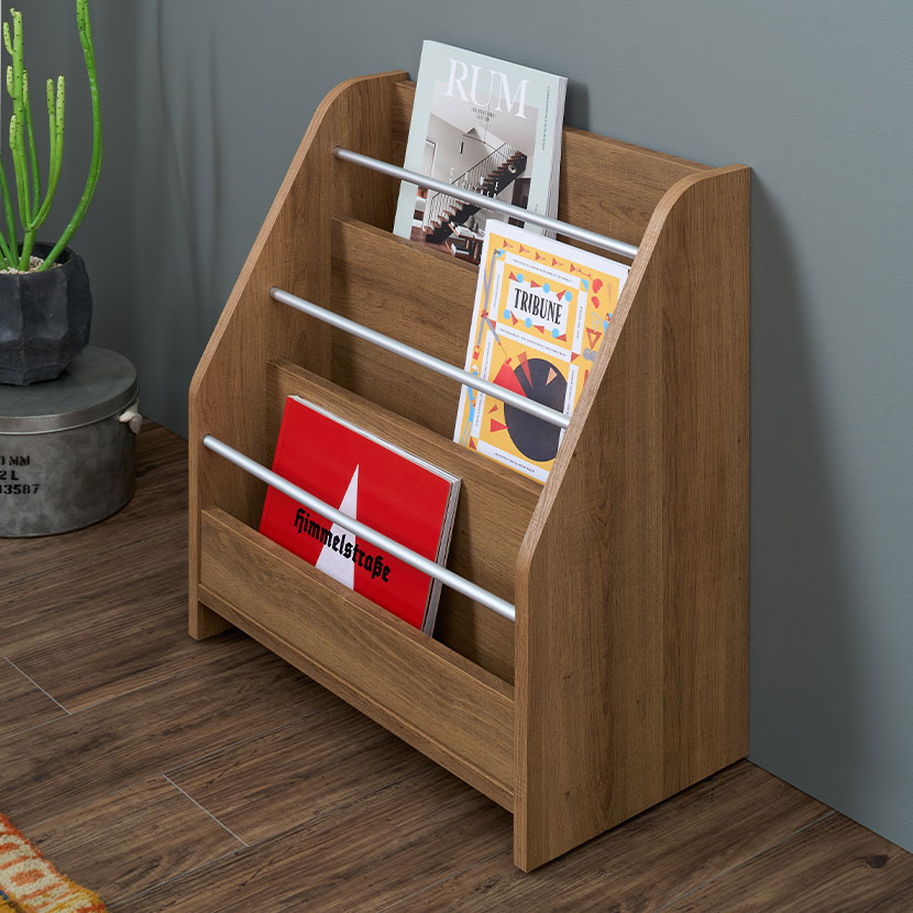 楽天市場】【3月中旬入荷予定】レモダ 木製マガジンラック マガジン