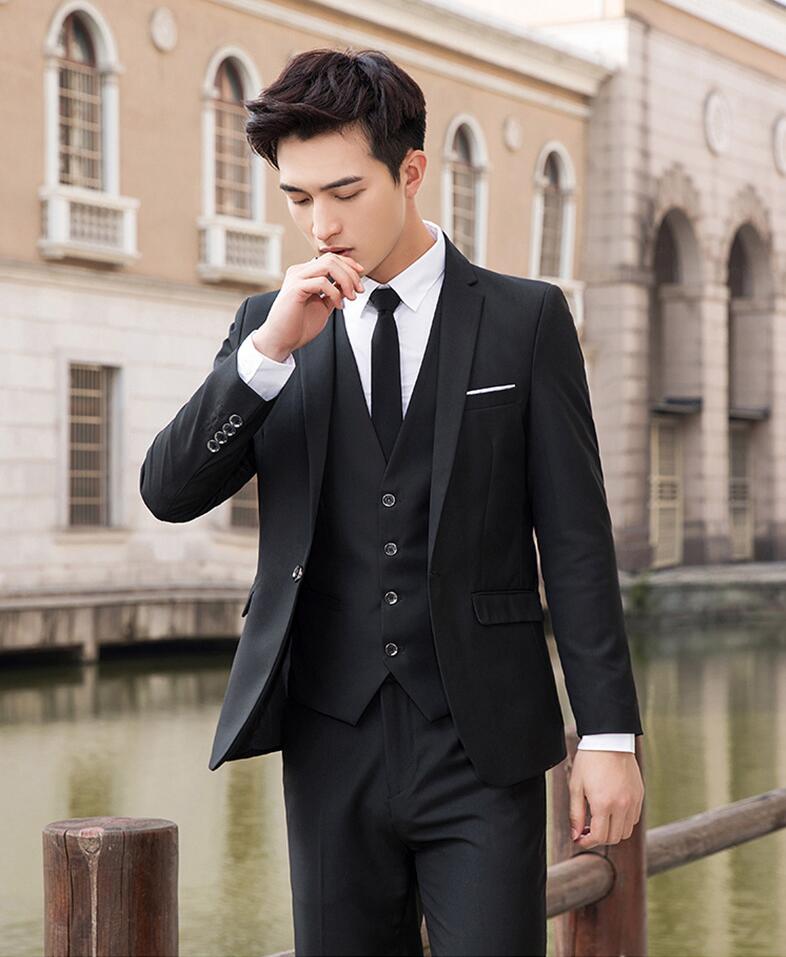 楽天市場】【送料無料】メンズ スーツ 3点セット ジャケット パンツ