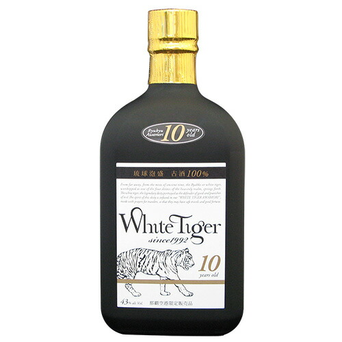 楽天市場】【送料無料】ホワイトタイガー10年43度【那覇空港限定商品