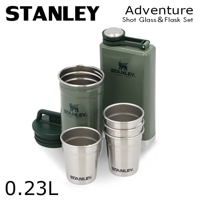 楽天市場】STANLEY スタンレー Adventure Shot Glass＆Flask Set