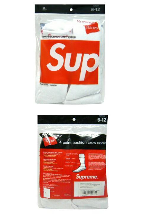 楽天市場】SUPREME シュプリーム ヘインズ 新品 白 靴下 ソックス