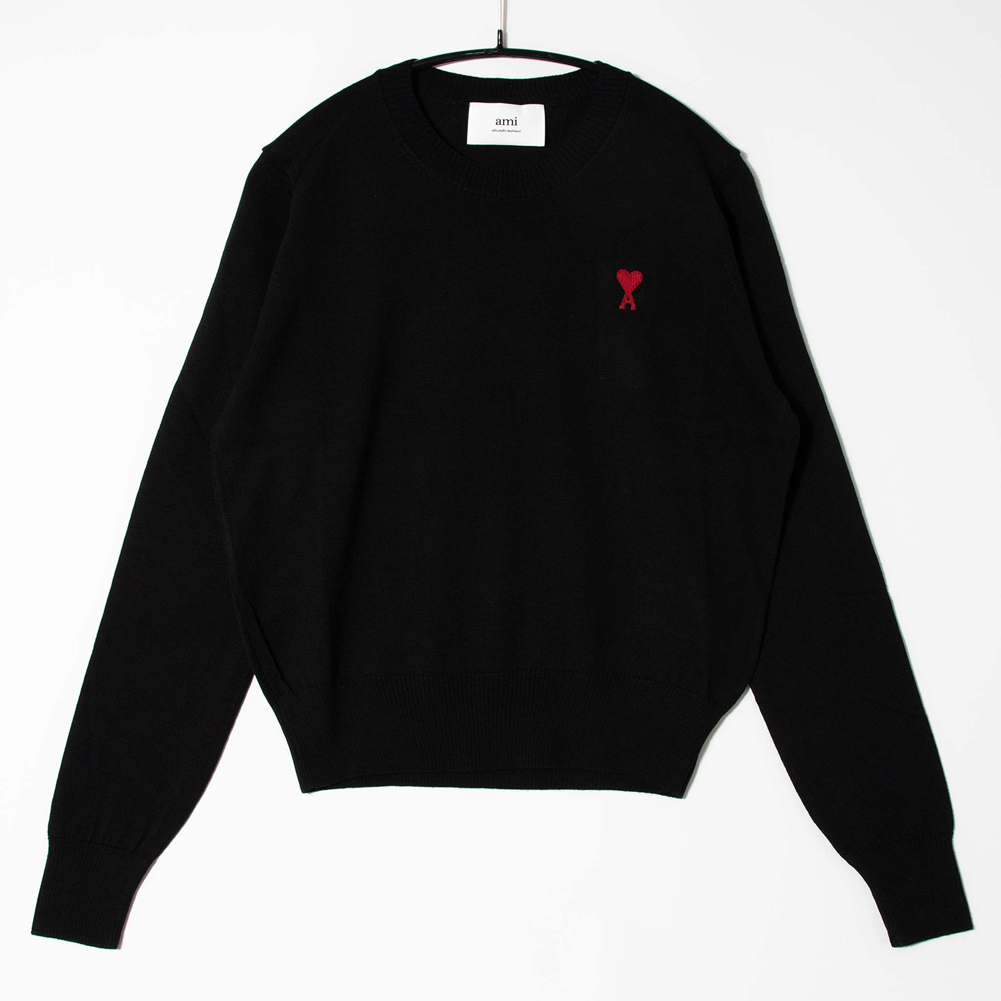 楽天市場】アミパリス AMI PARIS クルーネック長袖ニット AMI DE COEUR