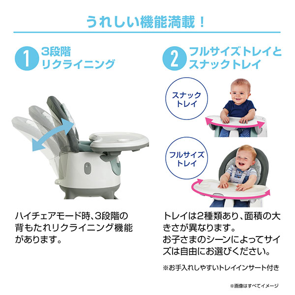 楽天市場】グレコ 7in1 フロアツーテーブル GRACO ハイチェア