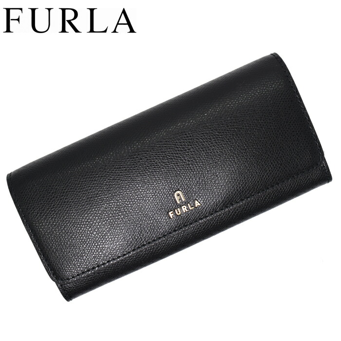 楽天市場】FURLA フルラ 長財布 ブラック CAMELIA CONTINENTAL WALLET