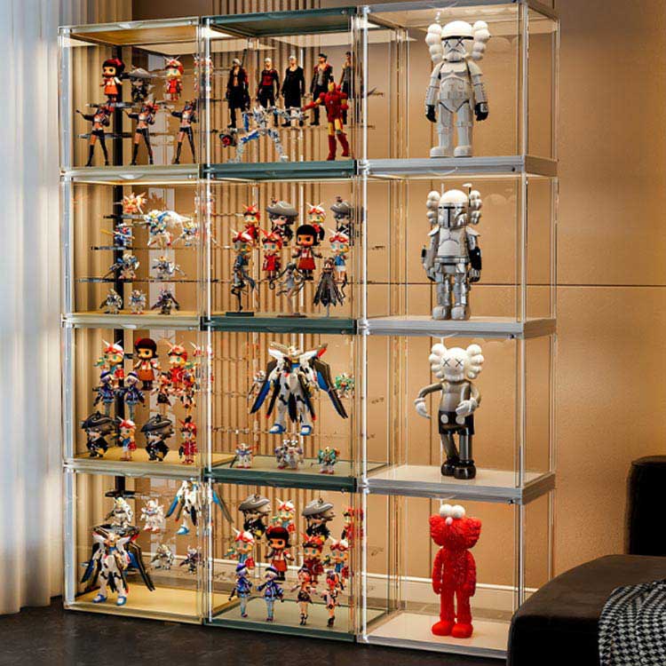 楽天市場】フィギュアケース 展示ケース アクリル板 プラモデル 透明