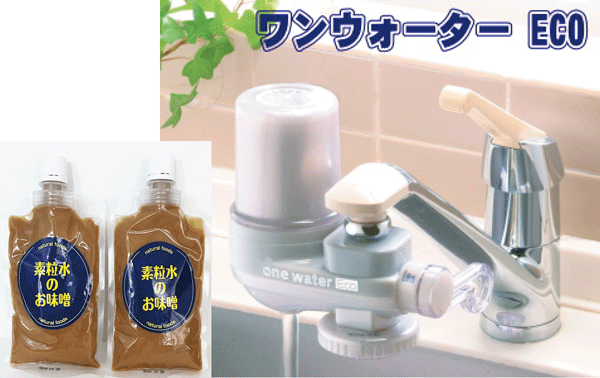 楽天市場】【特典付】浄水器 蛇口直結型 素粒水 ワンウォーターECO