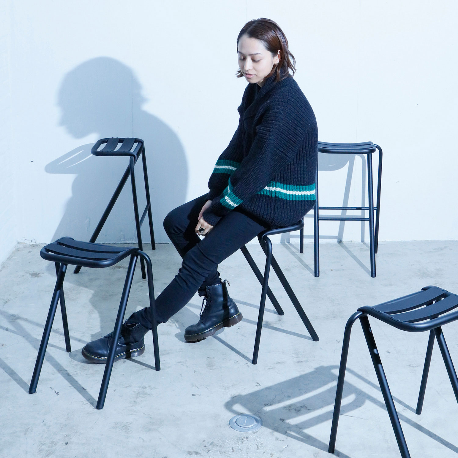 楽天市場】デュエンデ DUENDE ベント ハイスツール BENT HIGH STOOL