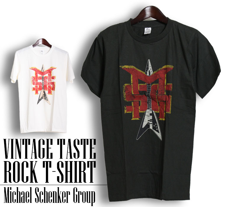 楽天市場】ヴィンテージ風 Michael Schenker Group Tシャツ マイケル
