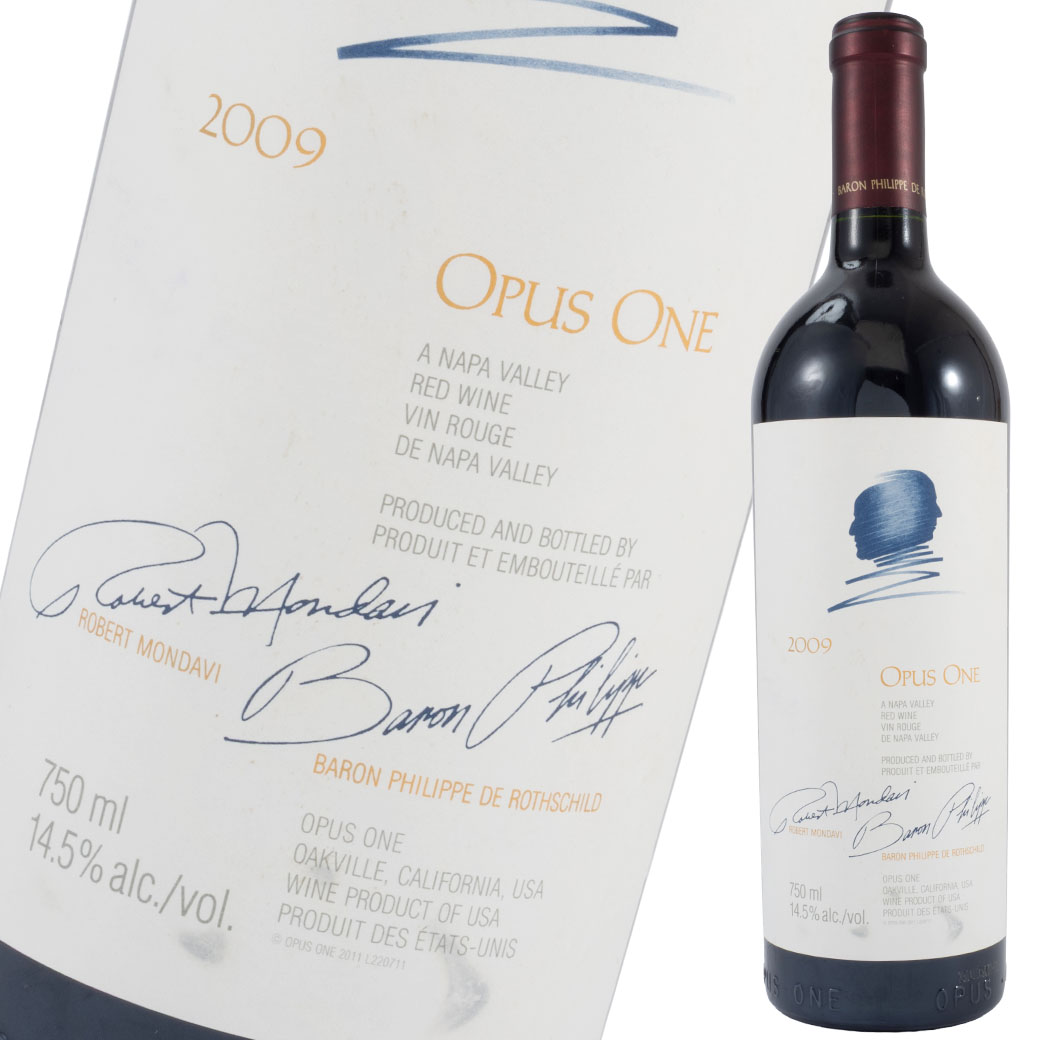 楽天市場】オーパスワン 赤 ワイン 2009年 750ml フルボディ 箱なし