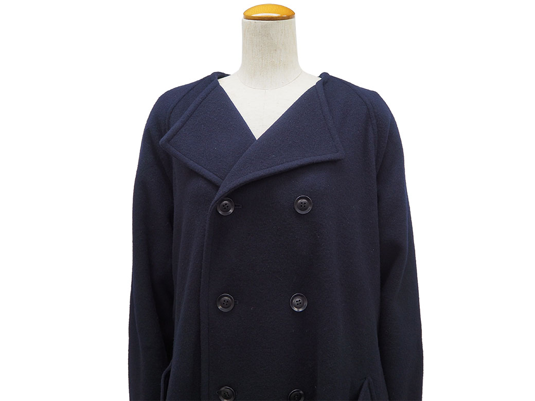 楽天市場】ワイズ ヨウジヤマモト ウール ロングコート ネイビー YV