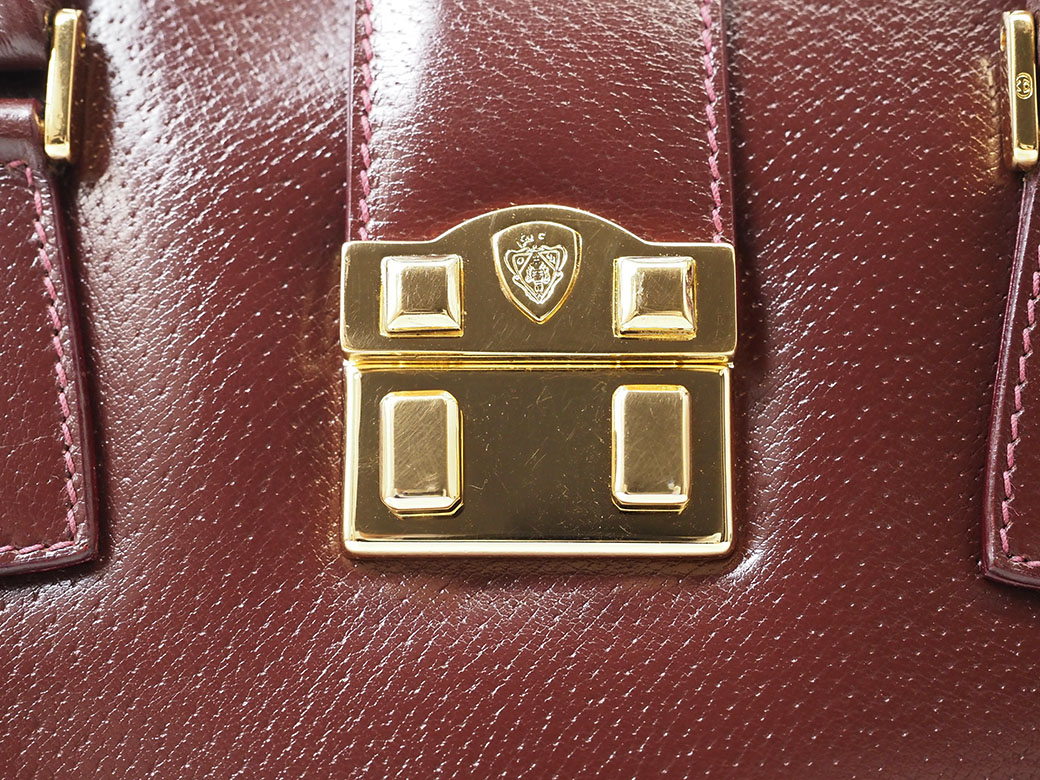 楽天市場】グッチ GUCCI バッグ 2WAY ボルドー ドクターズバッグ