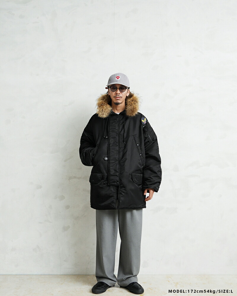 楽天市場】WAIPER.inc 米軍 初期型 N-3B VINTAGE フライトジャケット