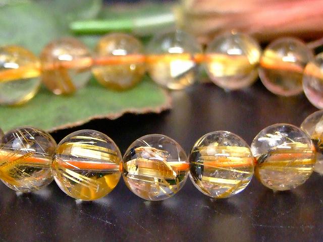 楽天市場】67553 タイチンルチルクォーツ 針水晶 10mm〜11mm AA+