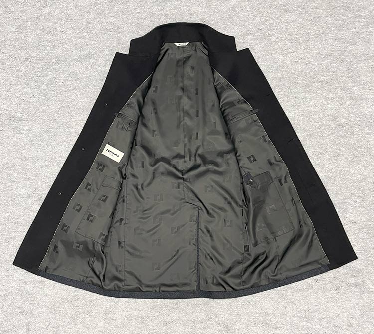 楽天市場】[renoma] レノマHOMME カシミヤ混 デザインスタンドカラー