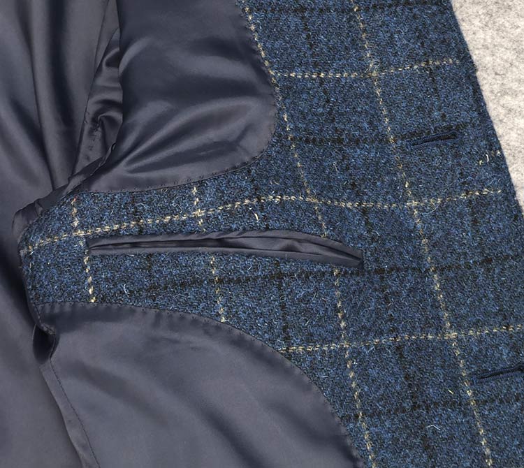 楽天市場】英国生地 [Harris Tweed]ハリスツイード ステンカラーコート