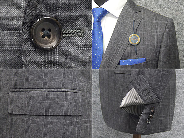 楽天市場】秋冬物 [Scabal] スキャバル スタイリッシュ2釦シングル