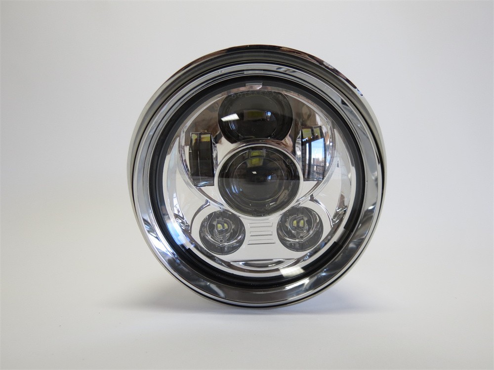 楽天市場】ハーレー用 4.5インチ LED ヘッドライト ブレットヘッド