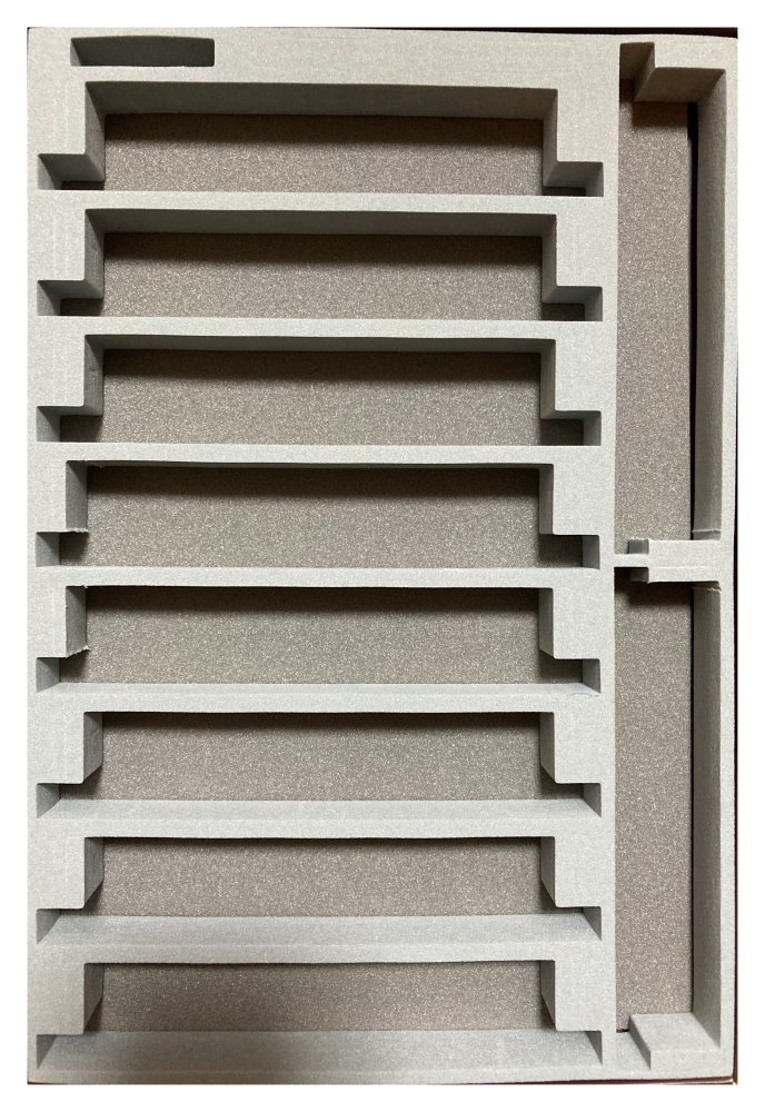 楽天市場】Nゲージ 車両収納用 A4ブックケース対応 交換用10両収納中敷