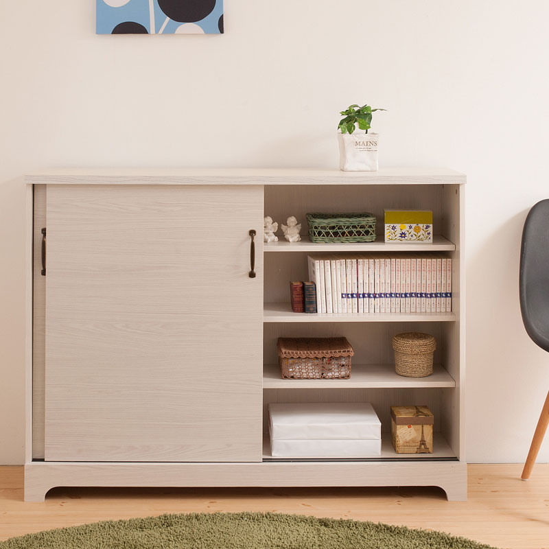 楽天市場】カウンター下収納 引戸 キャビネット 幅110cm 高さ90cm