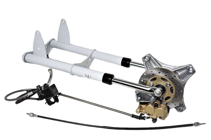 楽天市場】ミニモト ダックスフロントサスペンションディスク用