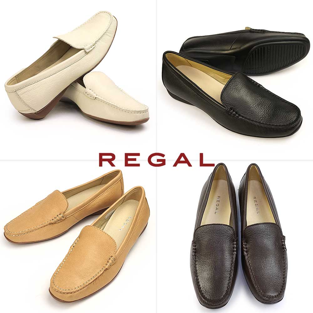 楽天市場】リーガル レディース 靴 モカシン フラット シューズ F02Q