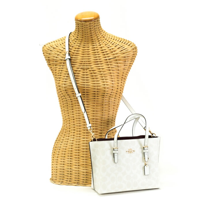 楽天市場】コーチ COACH モリー トート 25 PVC レザー シグネチャー