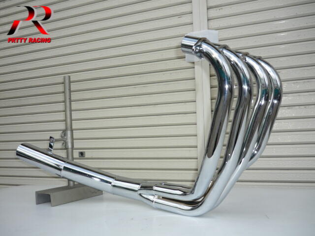 楽天市場】PRETTYRACING SPIDER KAWASAKI Z1/Z2 ショート管 70π 新品