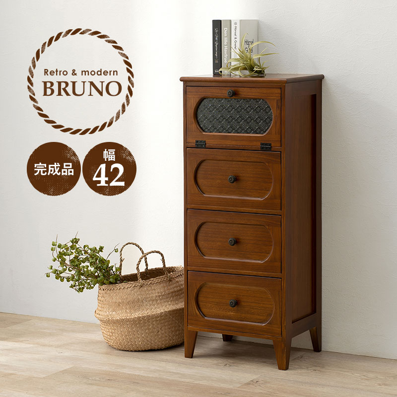 楽天市場】【土日限定☆クーポン有】チェスト 木製 ガラス レトロ花