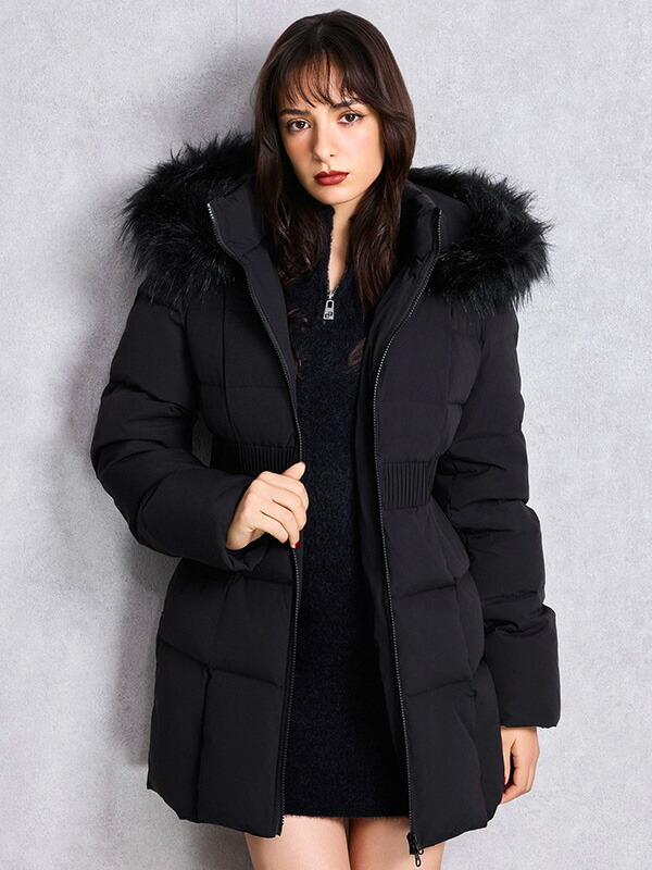 楽天市場】GYDA ジェイダ ダウン ジャケット ロング GD ベルト付き