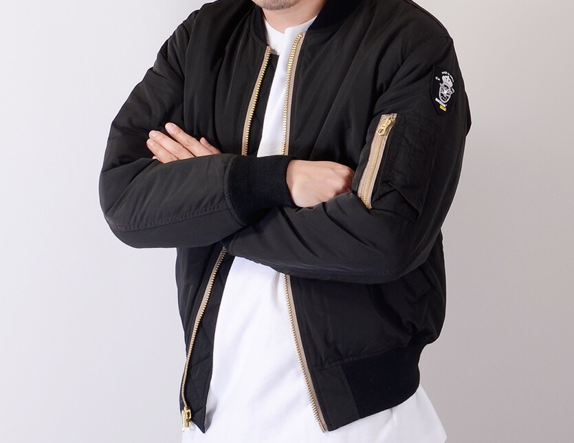 楽天市場】ヒューストン ゴールド HOUSTON GOLD MA-1 メンズ