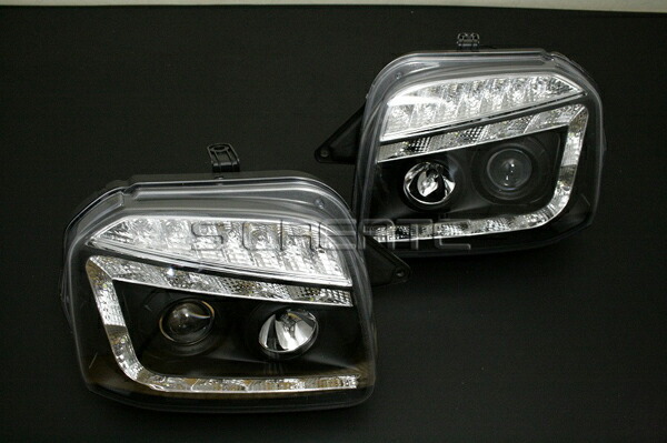 楽天市場】ジムニー(JB23) プロジェクターヘッドライト(ブラック