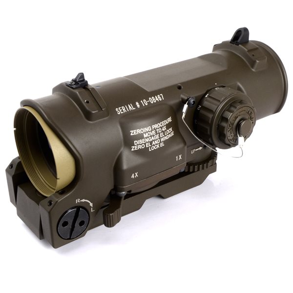 楽天市場】ELCAN Specter DR タイプ 4x 固定倍率 スコープ FDE CX5395