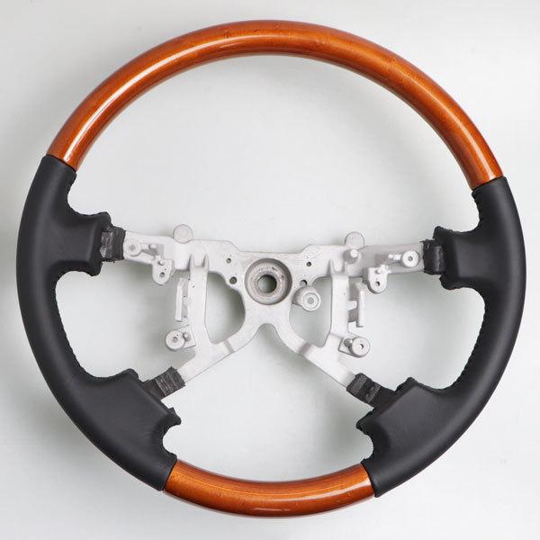 楽天市場】セルシオ30 前期 コンビハンドル ウッドコンビステアリング