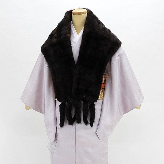 楽天市場】＼10％クーポン+ポイント10倍／ショール ミンク 毛皮