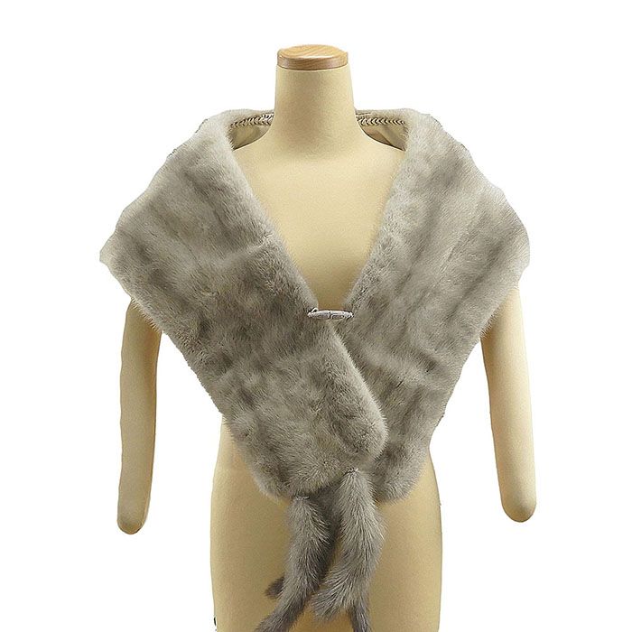 楽天市場】ミンク ショール ホワイトの通販