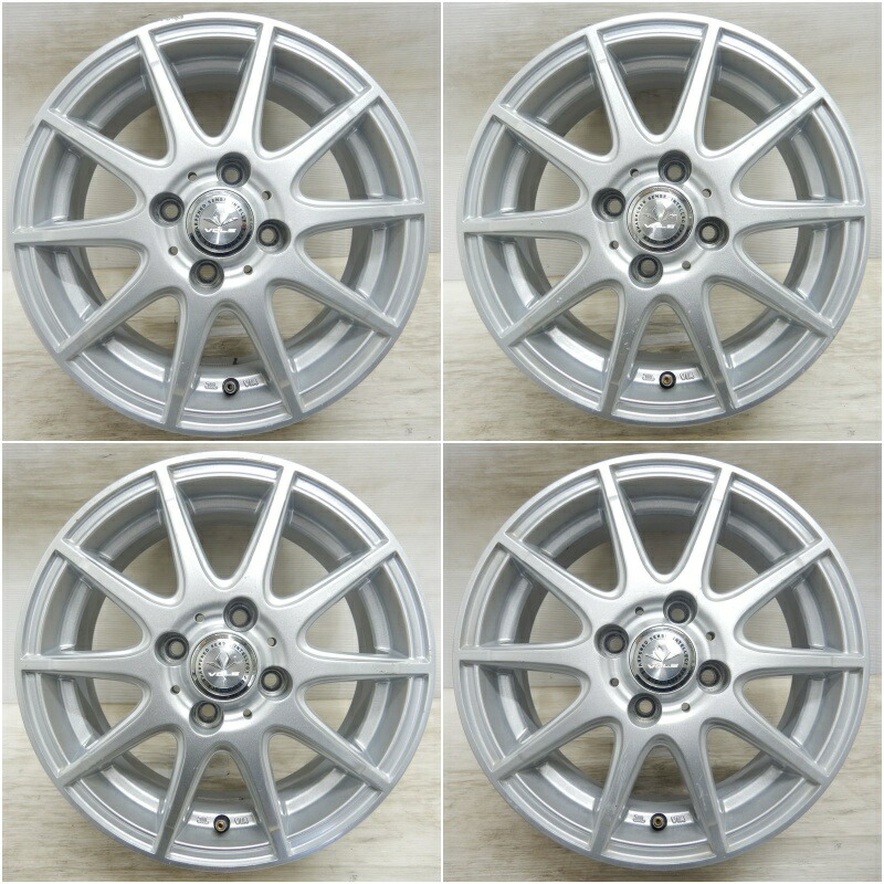 楽天市場】中古 14インチ アルミ VORS 4本セットアクア ヴィッツ