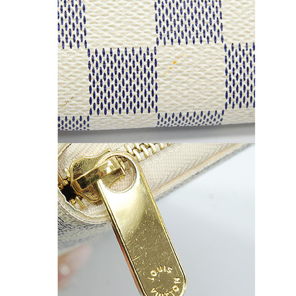 楽天市場】ルイヴィトン ダミエアズール ラウンドファスナー長財布