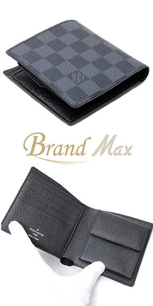 楽天市場】ルイヴィトン ダミエ・グラフィット ポルトフォイユ・マルコ