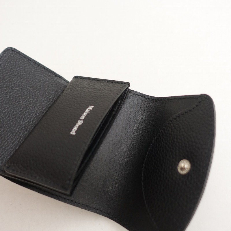 楽天市場】【定価1.9万】メゾンエスボンド Maison Sbond レザー三