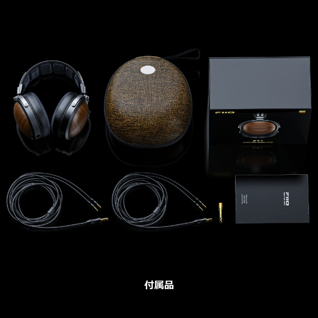 楽天市場】FT1 Black [FIO-FT1-B] FiiO [フィーオ] 密閉型ヘッドホン