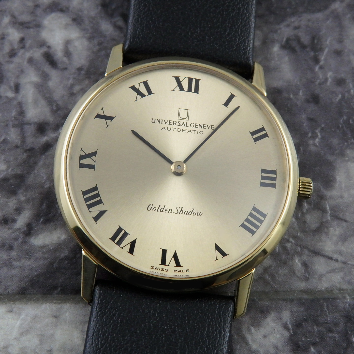 楽天市場】ユニバーサル・ジュネーブ Golden Shadow ローマ 金無垢