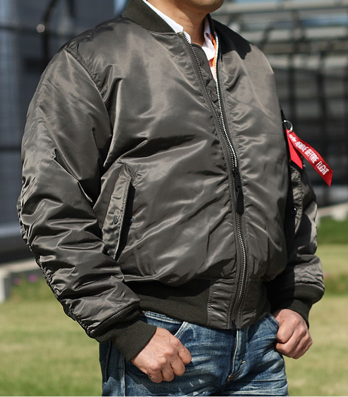 楽天市場】ALPHA アルファ MA-1 フライトジャケット US（ゆったり