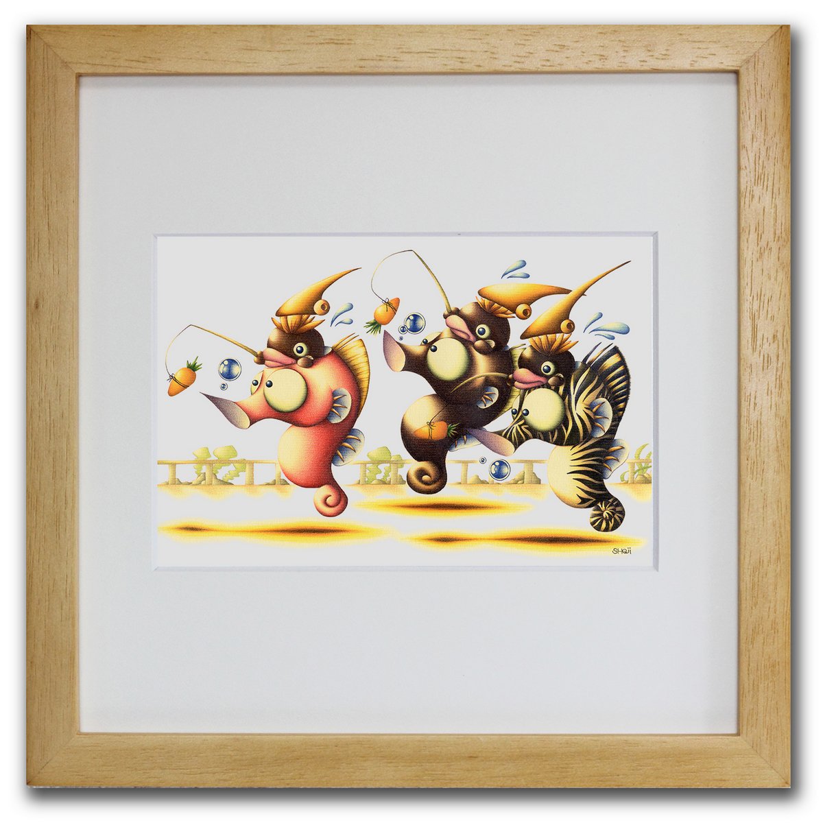 楽天市場】【スーパーSALE10％OFF】色鉛筆画・版画 ゆうパケット 競馬