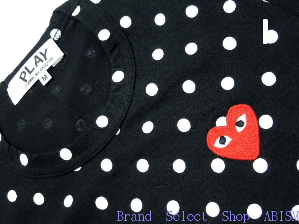 楽天市場】☆レディースサイズ☆PLAY COMME des GARCONS(プレイ