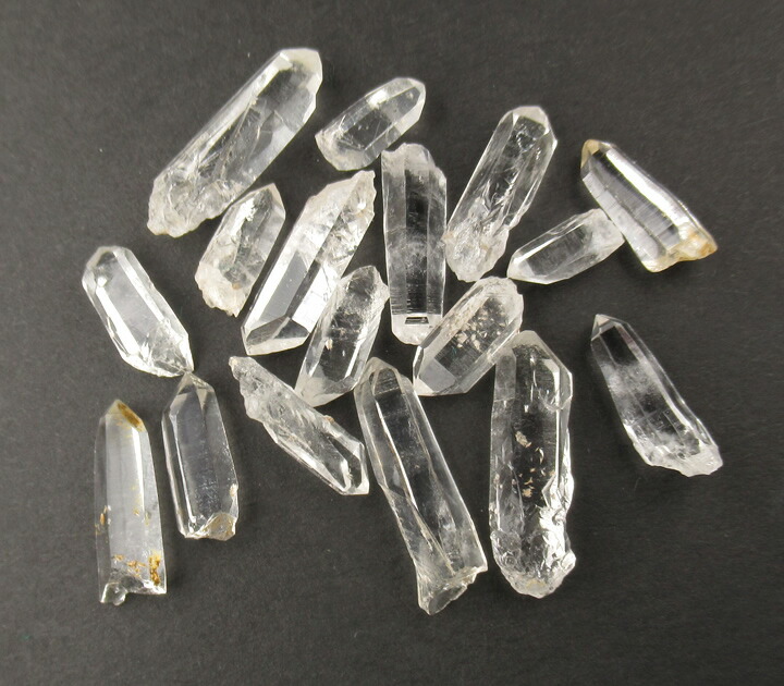 楽天市場】稀少 日本産水晶ポイント 3個セット 山梨県牧丘町乙女鉱山