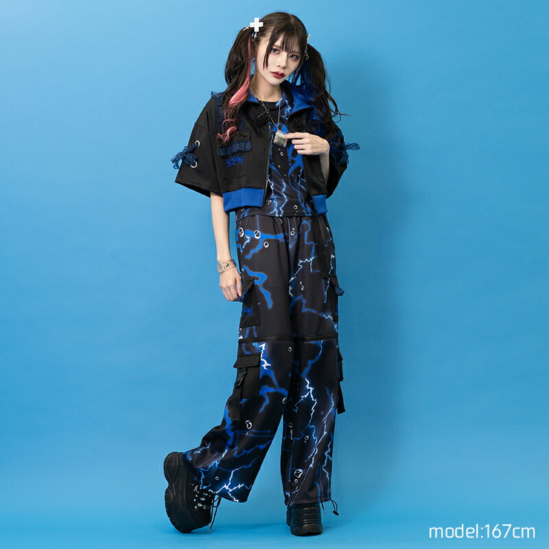 楽天市場】[半袖]メンダコサイバー ジャケット ブルゾン クロップド