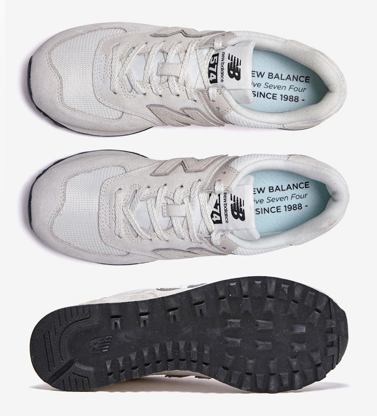 楽天市場】New Balance ニューバランス スニーカー 574 U574OF2 WHITE